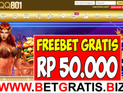 QQ801 – FREEBET GRATIS RP 50.000 TANPA DEPOSIT