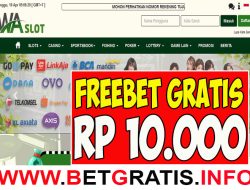 WASLOT – FREEBET GRATIS RP 10.000 TANPA DEPOSIT