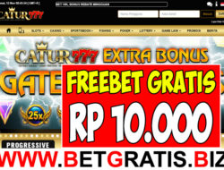 CATUR777 – FREEBET GRATIS RP 10.000 TANPA DEPOSIT