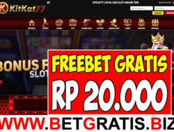 KITKAT77 – FREEBET GRATIS RP 20.000 TANPA DEPOSIT