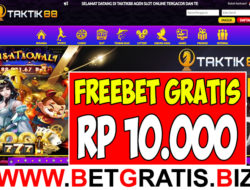 TAKTIK88 – FREEBET GRATIS RP 10.000 TANPA DEPOSIT