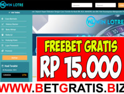 WINLOTRE – FREEBET GRATIS RP 15.000 TANPA DEPOSIT