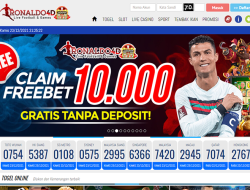 RONALDO4D – BONUS SLOT 100% NEW MEMBER (CLAIM LANGSUNG DIDEPAN)