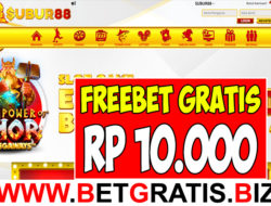 SUBUR88 – FREEBET GRATIS RP 10.000 TANPA DEPOSIT