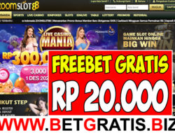 ZOOMSLOT88 – FREEBET GRATIS RP 20.000 TANPA DEPOSIT