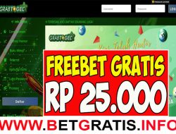 GRABTOGEL – FREEBET GRATIS RP 25.000 TANPA DEPOSIT