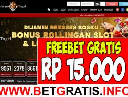 MACANTOGEL – FREEBET GRATIS RP 15.000 TANPA DEPOSIT