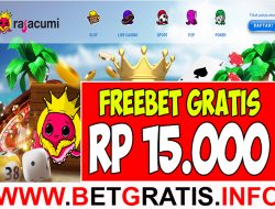 RAJACUMI – FREEBET GRATIS RP 15.000 TANPA DEPOSIT