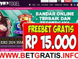 DWPTOGEL – FREEBET GRATIS RP 15.000 TANPA DEPOSIT