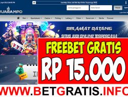 JUARAMPO – FREEBET GRATIS RP 15.000 TANPA DEPOSIT