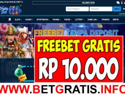 MAINSLOT777 – FREEBET GRATIS RP 10.000 TANPA DEPOSIT