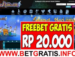 ALADDIN138 – FREEBET GRATIS TANPA DEPOSIT RP 20.000