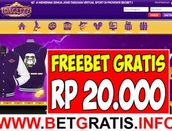 DAGE77 – FREEBET GRATIS RP 20.000 TANPA DEPOSIT