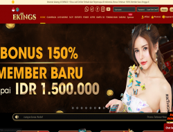 EKINGS – BONUS SLOT 150% MEMBER BARU CLAIM DIDEPAN