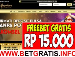 MATAHARIBET88 – FREEBET GRATIS RP 15.000 TANPA DEPOSIT