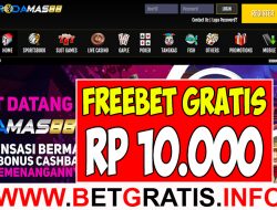 RODAMAS88 – FREEBET GRATIS RP 10.000 TANPA DEPOSIT