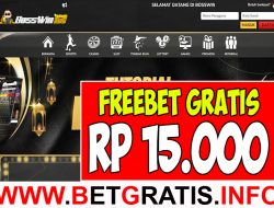 BOSSWIN168 – FREEBET GRATIS RP 15.000 TANPA DEPOSIT