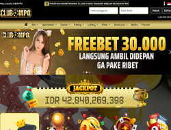 CLUBMPO – BONUS SLOT 100% NEW MEMBER CLAIM LANGSUNG DIDEPAN