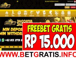 JAGOJP – FREEBET GRATIS RP 15.000 TANPA DEPOSIT