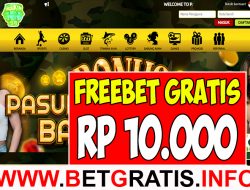 PASUKAN88 – FREEBET GRATIS RP 10.000 TANPA DEPOSIT