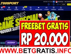 LT88SPORT – FREEBET GRATIS RP 20.000 TANPA DEPOSIT