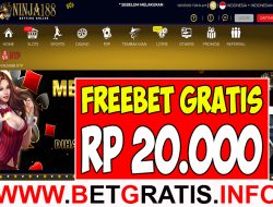 NINJA188 – FREEBET GRATIS RP 20.000 TANPA DEPOSIT