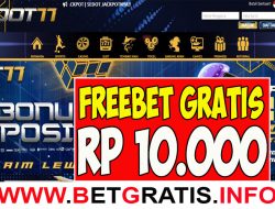 DOT77 – FREEBET GRATIS RP 10.000 TANPA DEPOSIT