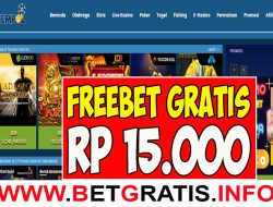 JEMPOL33 – FREEBET GRATIS TANPA DEPOSIT RP 15.000