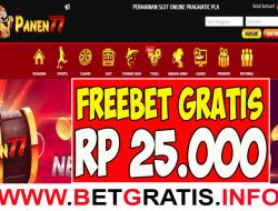 PANEN77 – FREEBET GRATIS RP 25.000 TANPA DEPOSIT