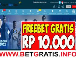 ALFABET188 – FREEBET GRATIS RP 10.000 TANPA DEPOSIT