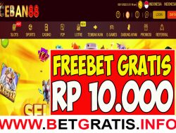 CEBAN88 – FREEBET GRATIS RP 10.000 TANPA DEPOSIT