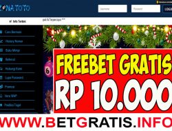 ZONATOTO – FREEBET GRATIS RP 10.000 TANPA DEPOSIT