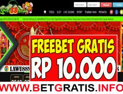 LAWU88SLOT – FREEBET GRATIS RP 10.000 TANPA DEPOSIT