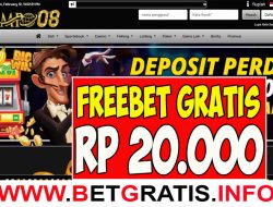 MPO08 – FREEBET GRATIS RP 20.000 TANPA DEPOSIT