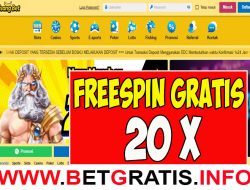 PISANGBET – FREESPIN GRATIS 20X TANPA DEPOSIT