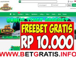 ALSSLOT – FREEBET GRATIS RP 10.000 TANPA DEPOSIT