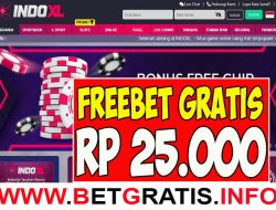 INDOXL – FREEBET GRATIS RP 25.000 TANPA DEPOSIT