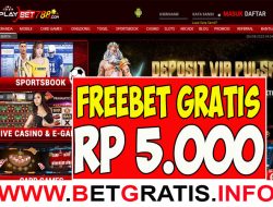 PLAYBET788 – FREEBET GRATIS RP 5.000 TANPA DEPOSIT