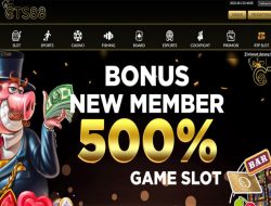 CTS88 – BONUS SLOT 500% MEMBER BARU CLAIM LANGSUNG DIDEPAN