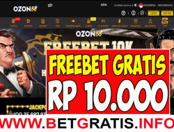 OZON88 – FREEBET GRATIS RP 10.000 TANPA DEPOSIT