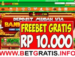 POMPA138 – FREEBET GRATIS RP 10.000 TANPA DEPOSIT