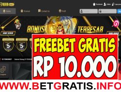 YOMABET – FREEBET GRATIS RP 10.000 TANPA DEPOSIT