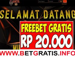 KARTEL99 – FREEBET GRATIS RP 20.000 TANPA DEPOSIT